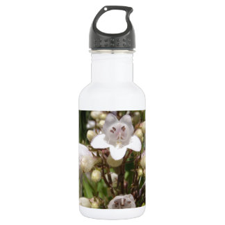 Weiße Blume Trinkflasche