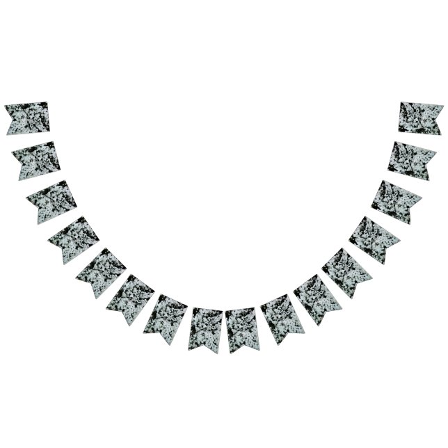 Weiße Blume Wimpelkette (Alle)