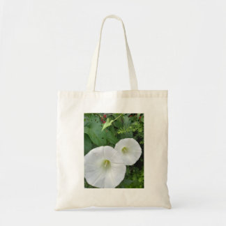 Weiße Blumen-Tasche Tragetasche