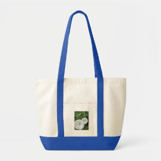 Weiße Blumen-Tasche Tragetasche