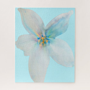 Weiße, blumenfarbene Blume
