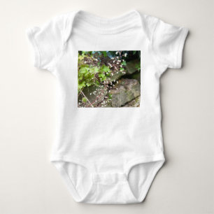 Weiße Blüten-Baby-Body Baby Strampler