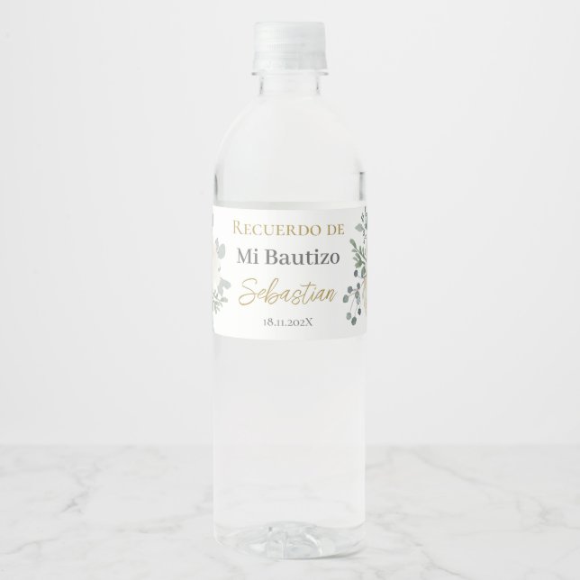 Weiße Blütentaufen (Vorderseite)