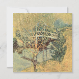 Weiße Brücke von Twachtman, Vintage-Impressionismu