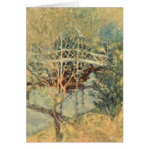 Weiße Brücke von Twachtman, Vintager Impressionism