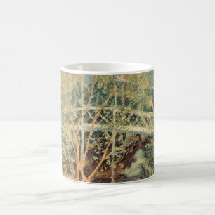 Weiße Brücke von Twachtman, Vintager Impressionism Kaffeetasse