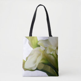 Weiße Calla-Lilien-Taschen-Tasche LK Tasche
