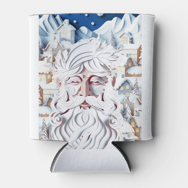 WEISSE CHRISTMAS DOSENKÜHLER (Vorderseite)