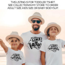Weiße Daddy und ich passen Vater Tochter zusammen
