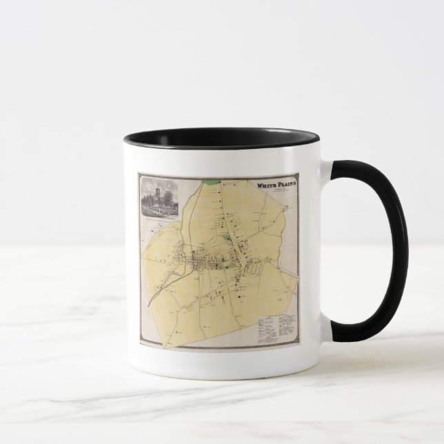 Weiße Ebenen, NY Tasse (Rechts)