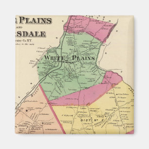 Weiße Ebenen, Scarsdale Städte Magnet