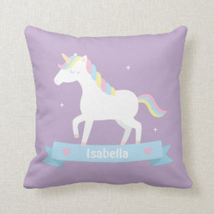 Weiße Einhorn Mädchen Zimmer Dekoration Wurf Kisse Kissen