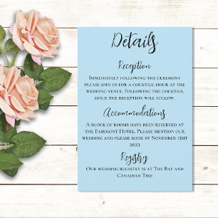 Weiße Einhorn-Pastell-Blumen-Fantasie-Hochzeit Begleitkarte