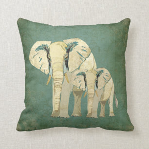 Weiße Elefant-Kissen Kissen