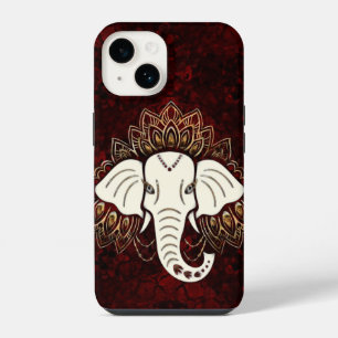 Weiße-Elefanten-iPhone-/iPad-Hülle iPhone 14 Hülle