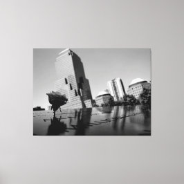 Weiße Erinnerungsrose Leinwanddruck