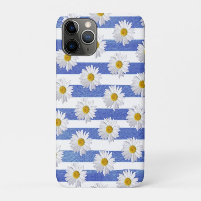 weiße Farbe am blauen Streifen Case-Mate iPhone Hülle (Rückseite)