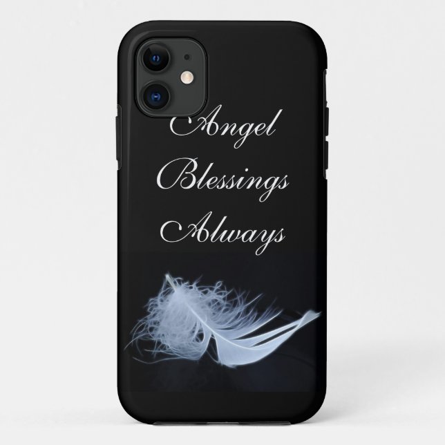 Weiße Feder - Engel von Natur Case-Mate iPhone Hülle (Rückseite)