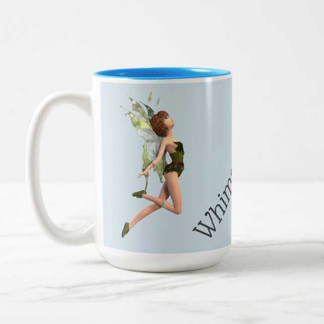 Weiße Feen brauen Zweifarbige Tasse (Links)
