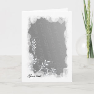 Weiße Ferien! Feiertagskarte