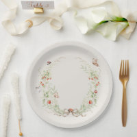 Weiße Fliederblüten Floral Whimsical Vintage Elega