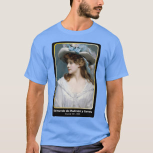 Weiße Frau 1880 Figurative ART T-Shirt