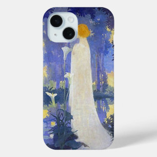 Weiße Frau mit Calla-Lilien Case-Mate iPhone Hülle