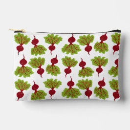 Weiße Fresh Beet Collection Zubehörtasche