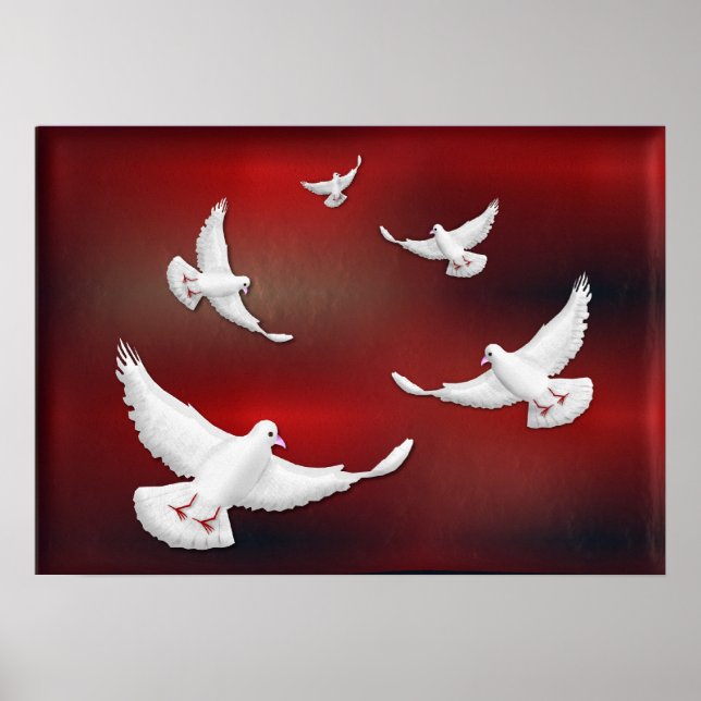 WEISSE FRIEDEN POSTER (Vorne)