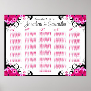 Weiße Fuchsienbläsertafeln Poster