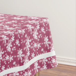 Weiße Gänseblümchen Tischdecke
