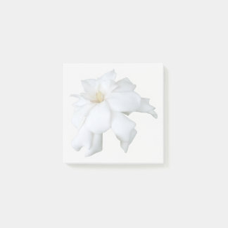 Weiße Gardenia-Haftnotizen Post-it Klebezettel
