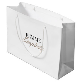 Weiße Geschenktüte