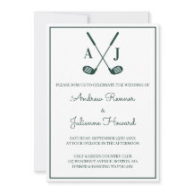 Weiße Golf-Hochzeit
