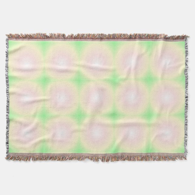 Weiße grüne Rose Weißes 3D-Lichtbogenmuster Decke (Vorderseite)