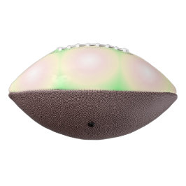 Weiße grüne Rose Weißes 3D-Lichtbogenmuster Football