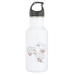 Weiße Guinea Trinkflasche