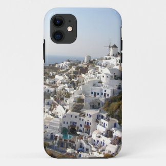 Weiße Häuser auf Santorini Case-Mate iPhone Hülle