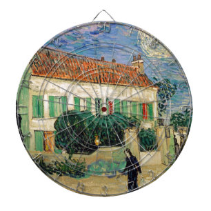Weiße Hausnacht Van Gogh Dartscheibe