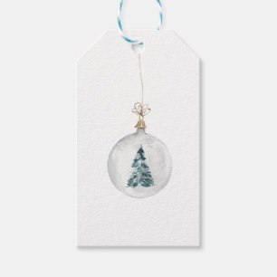 Weiße, helle Weihnachtsschmuck Bulb Tree Geschenkanhänger