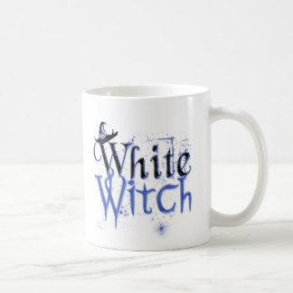 Weiße Hexe-Tassen Kaffeetasse
