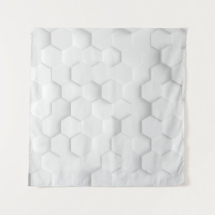 Weiße Hintergrundtextur. 3d Abbildung, 3d ing. Wandteppich