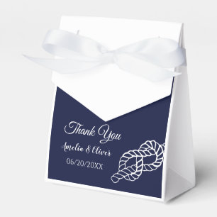 Weiße Hochzeit und Hochzeit der Nautik Geschenkschachtel