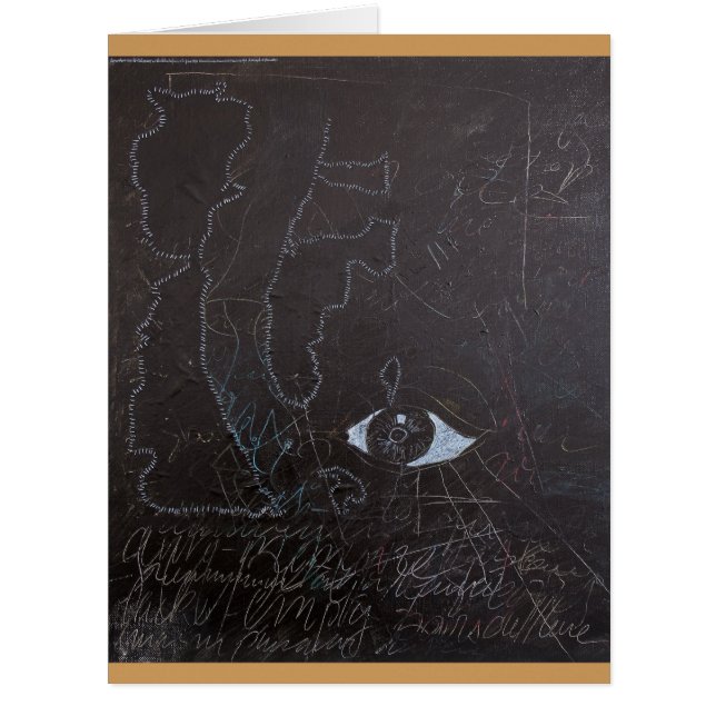 Weiße Ideen und Blackboards 2 Big Card (Vorderseite)