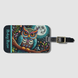 Weiße Imitate Stickerei Gepäckanhänger