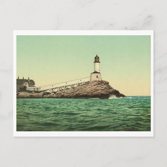 Weiße Insel, Insel der Shoals, NH Vintag Postkarte (Vorderseite)