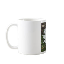 Weiße Kaktus-Dahlie Blumen-Tasse