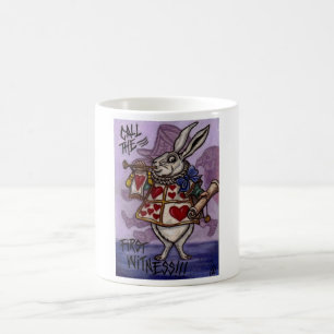 WEISSE KANINCHEN Alice im Wunderland-Tasse Kaffeetasse