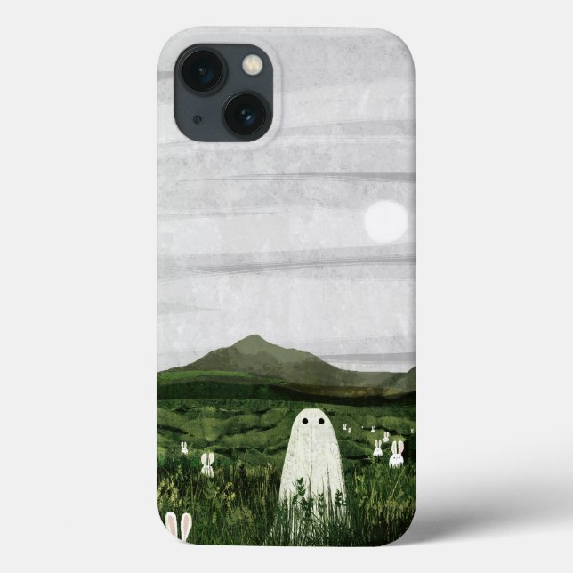 Weiße Kaninchen Case-Mate iPhone Hülle (Rückseite)