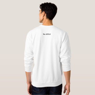 Weiße Kapuzenjacke Tom Besticktes Sweatshirt